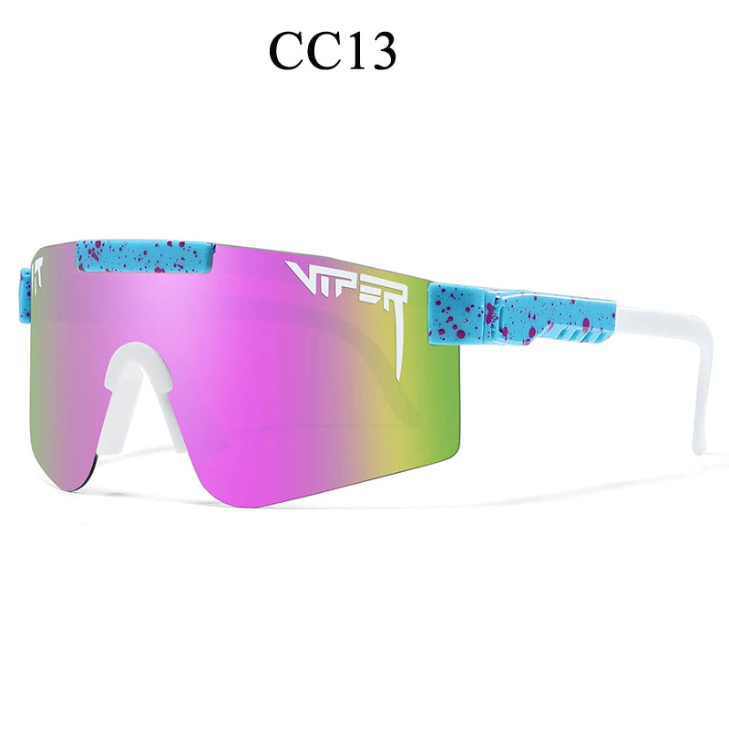 Adult UV400 Cycling Sun Glasses Pit Viper Sunglasses Men Women Outdoor Baseball Eyewear Sport Goggles Mtb Shades CC13