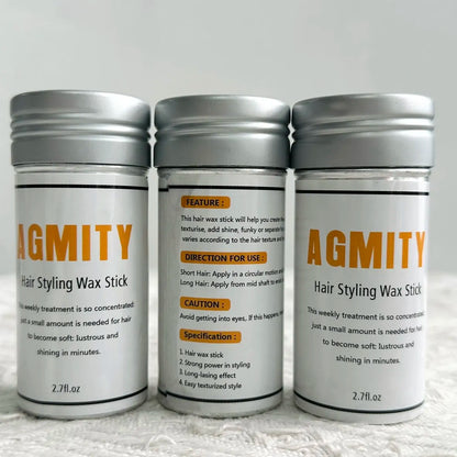 Hair Wax Stick Long Lasting Waterproof Portable Finishing Broken Hair Stick Hair Styling Tool