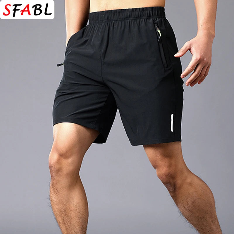 Quick-drying Shorts Men Board Short Pants Summer Breathable Sports Shorts Men Casual Elastic Running Gym Fitness Men's Shorts Badiee Stylez