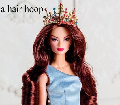 LX1006 Beautiful dress clothes gifts for your 1/6 babi Xianxian xinyi fr fr2 mizi Mengfan dolls KD36 a hair hoop No doll included