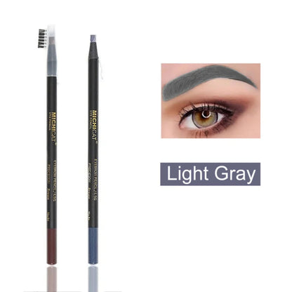 Eyebrow Pencil Waterproof Microblading Eyebrow Pen Tint Tattoo Eyebrows Makeup Cosmetics Natural Long Lasting Eye Brow Pencil