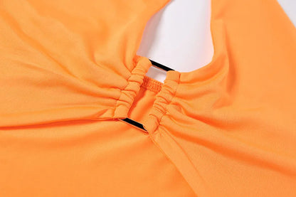 Sexy Waist Hollow Out Cross Shoulder Strap Slim Bodycon Dress Women Backless Sleeveless Skinny Mini Dress Club Party Vestidos