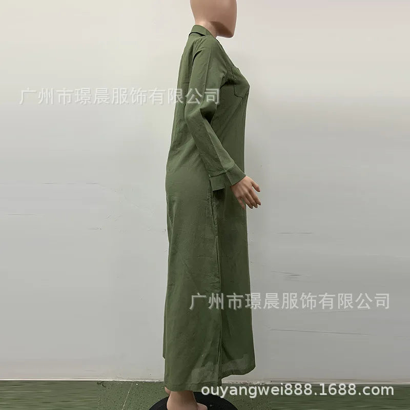 Casual Oversized Womens Jumpsuit 2025 Loose Romper Solid color Single Breasted Beach Playsuit Wide Legs Pants for Women Vestidos Badiee Stylez