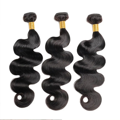 16A Body Wave Human Hair Bundles 100% Brazilian Raw Human Hair 1/3/4 Bundles for Women 16A Thick Bundles human hair For Women - Badiee Stylez