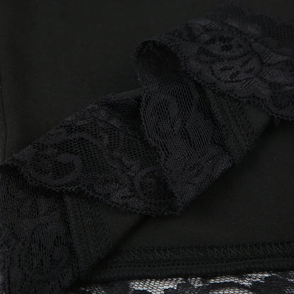 Rockmore Women's Lace Off Shoulder Bodycon Dress Elegant Long Sleeve Mini Dress for Party Club Dating Ladies Spring Fall Clothes