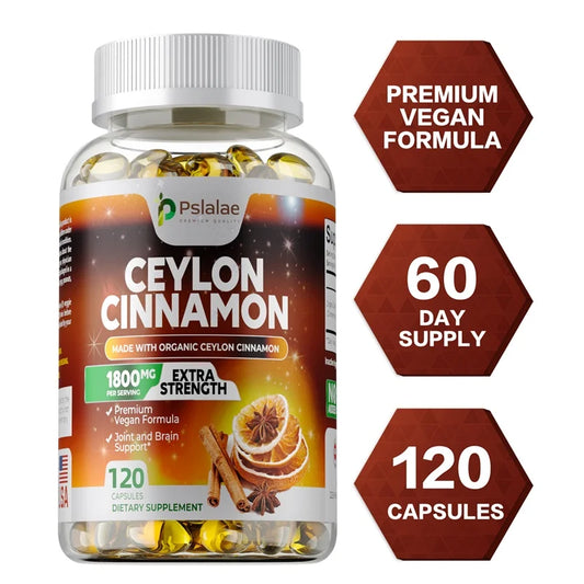 Ceylon Cinnamon - Supports Healthy Circulation, for Heart, Joint & Brain Health, Boosts Immunity, Improves Energy Levels