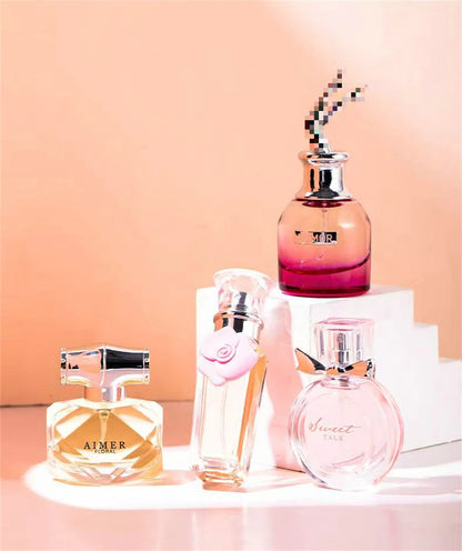 Classic Brand Perfume Women Eau de Parfum Femme 100ml Club De Nuit Perfumes Feminino Gift Box 4Pcs Set Floral Fruity Scent Spray Badiee Stylez