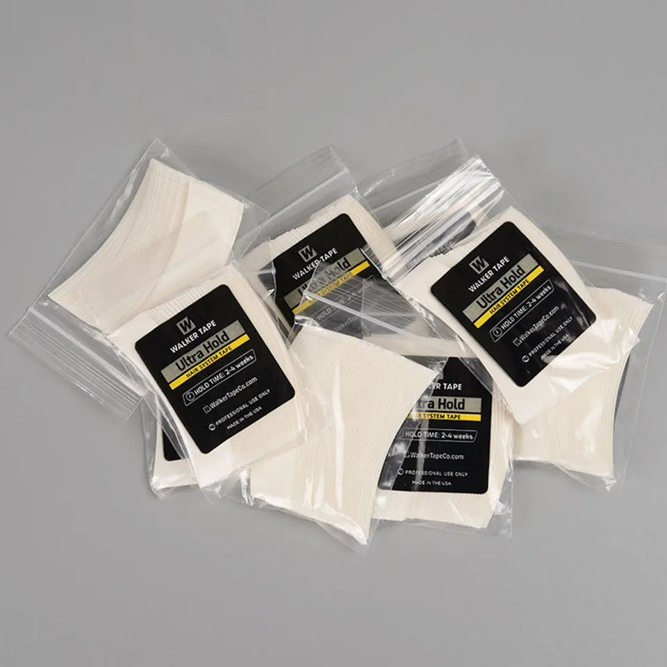 72pcs/lot White Ultra Hold Wig Double Sided Tape For Toupee/Lace Wig Hair Adhesive Tape