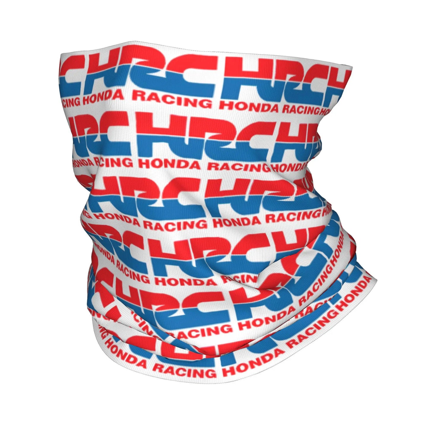 Custom H-Hondaes Motorcycle Rider Winter Headband Neck Warmer Women Men Ski Running Tube Scarf Moto Face Bandana Gaiter 8 Bandana