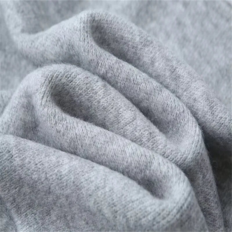 Women Solid Color Lace-up Knitted Sweater Jacket Female Cardigan with Belt Autumn and Winter Woolen Simple Cardigan Sweater