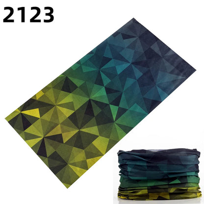 2101Unisex Climbing Hiking Scarf Sport Headwear Bandanas Motorcycle Turban Hand Band Magic Scarves Outdoor Cycling Headband Mask 2123