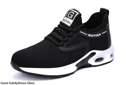 Steel Toe Safety Shoes Men Women Security Protection Work Shoes Lightweight Safety Boots Air Cushion Indestructible Shoes - Badiee Stylez