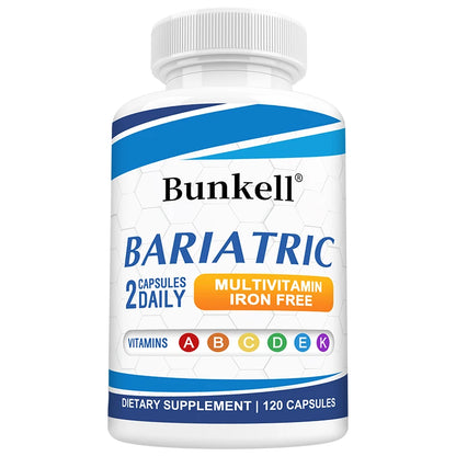 Multivitamin with Iron - Weight Management Supplement, Fat Burning & Metabolism, Vitamin & Mineral Supplement, 120 Capsules 120coumt United States