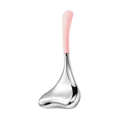 Ice Facial Roller Gua Sha Cryo Sticks Facial Skin Care Beauty Lifting Contouring Tools Reusable Ice Globe Balls Face Massagers Pink-1Pcs