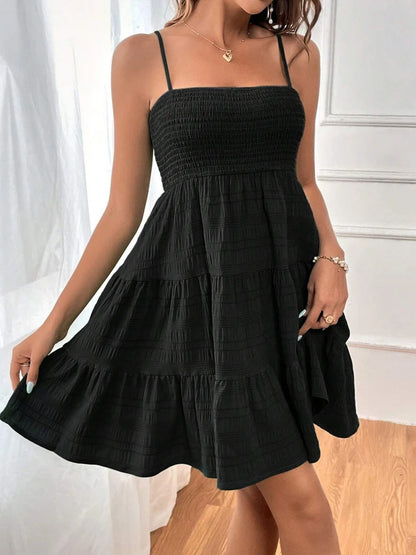 New Summer Fashion Women's Backless Short Dress,Casual Dresses,Elegant Dresses,Sleeveless Dresses For Ladies,Woman's Clothing