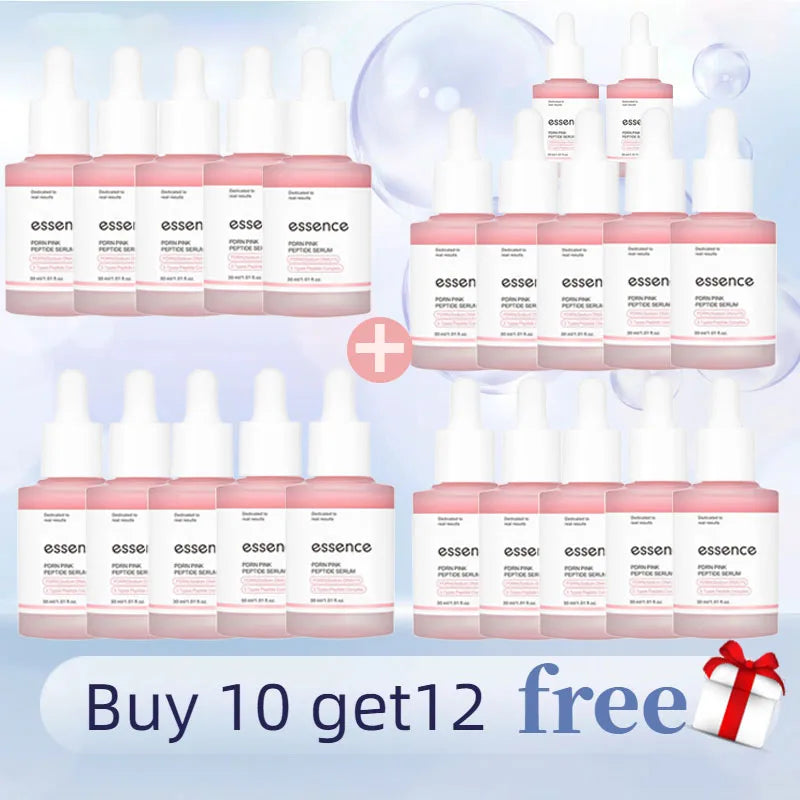 PDRN PINK PEPTLDE SERUM Pink Peptide Collagen Facial Hydrating Moisturizing Buy 10 get 12 free