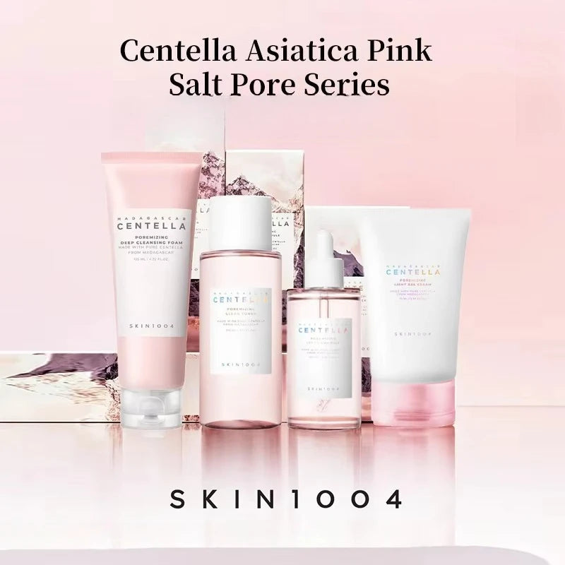Skin1004 Centella Asiatica Skin Care Korean Set Moisturizing Toner Essence Sunscreen Cleanser Makeup Remover Oil Essence