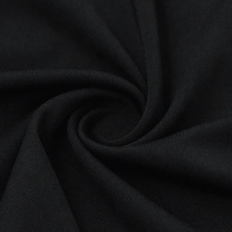 ALTGOTH Emo fashion sexy Mini Dress Women Streetwear Maxi Casual Elegant Party Basic Dresses 2024 New Alt Solid Casual Clubwear