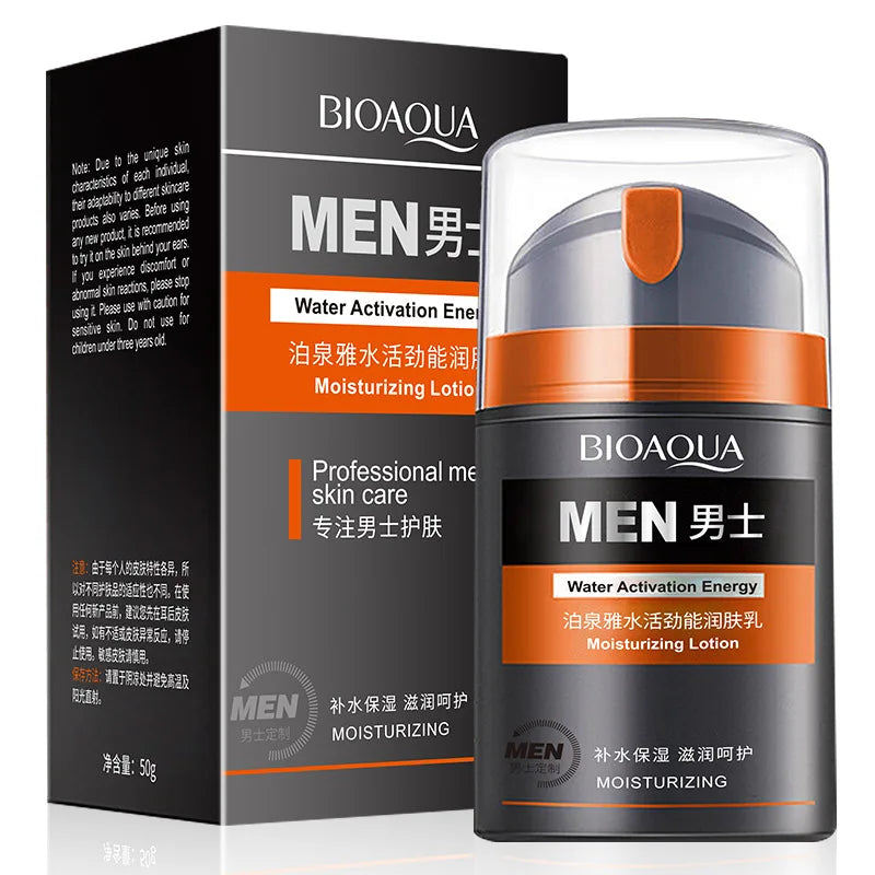 Men's Oil Control and Moisturizing Face Cream Hydrating Anti-Aging Smooth Wrinkles Shrink Pores Whitening Facial Men Skin Care A-02