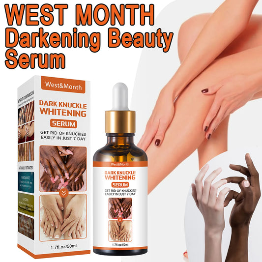WEST MONTH Darkening Beauty Serum Effectively Moisturizes Skin Makes Skin Smoother Tender Moisturizing Exfoliates Evens Skin 50g