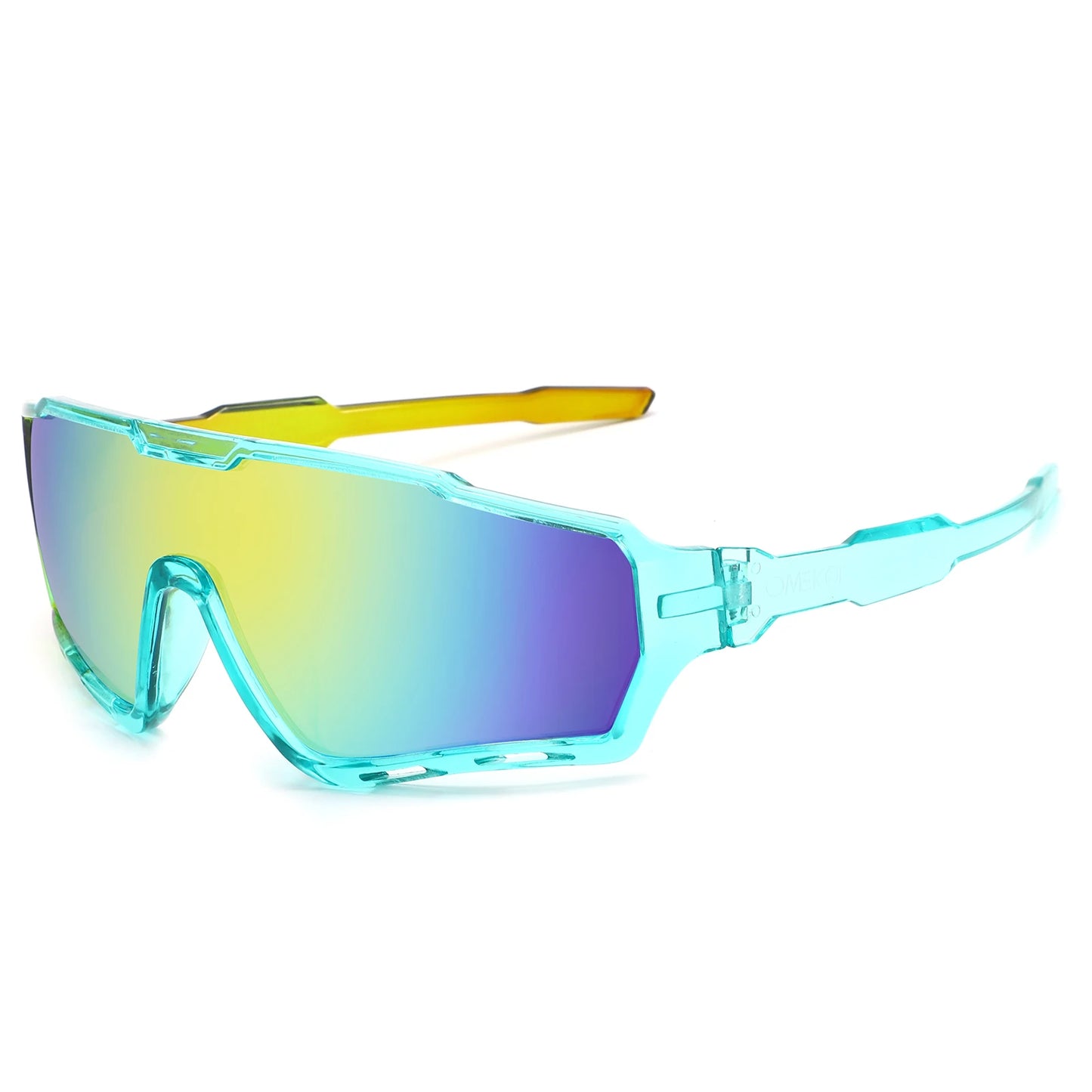 OMEKOL New UV400 Sunglasses Men Women Softball Fishing Cycling Hiking Running Eyewear Outdoor Goggles Baseball Sport Sun Glasses MA9