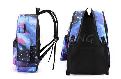 Hot Backpacks New Sprunki Students 3 PCS Set School Bag Teen Girl Boy Back To School Gift Leisure Mochila Teens Travel Bags