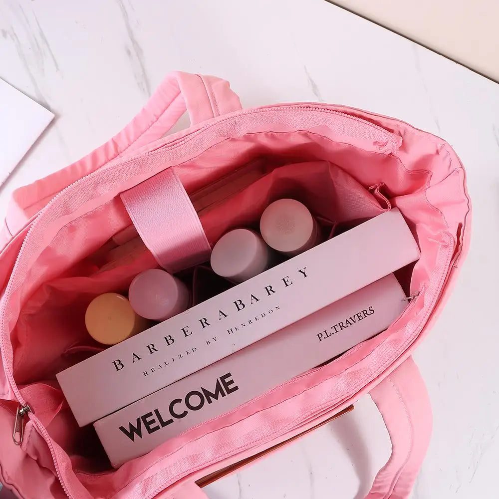 New Large Capacity Tote Bag Versatile Handbag for Women Commuting Bag Messenger Shoulder Bag Multiple Pockets Mummy Bag