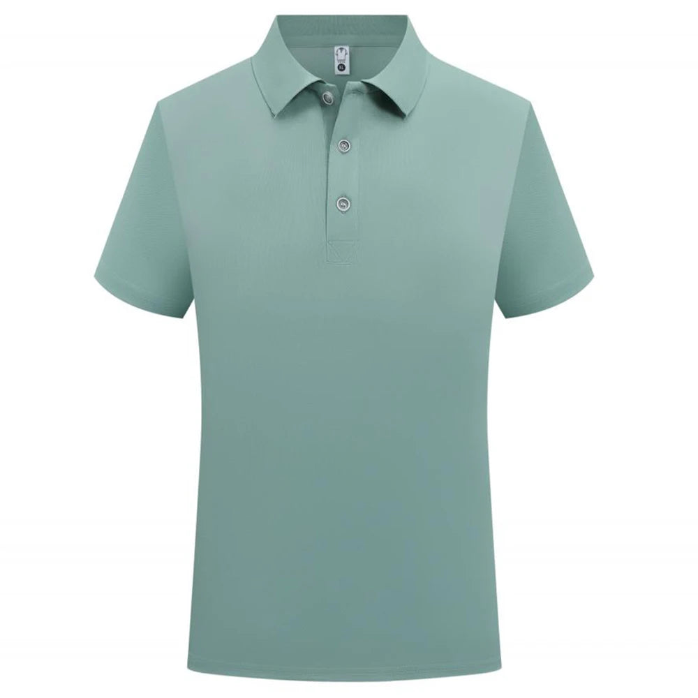 Sublimation Blank Polo Shirts Men Summer Short Sleeve Collar T Shirt Wholesale Casual Polo Tshirt For Men Camisas Para Hombres