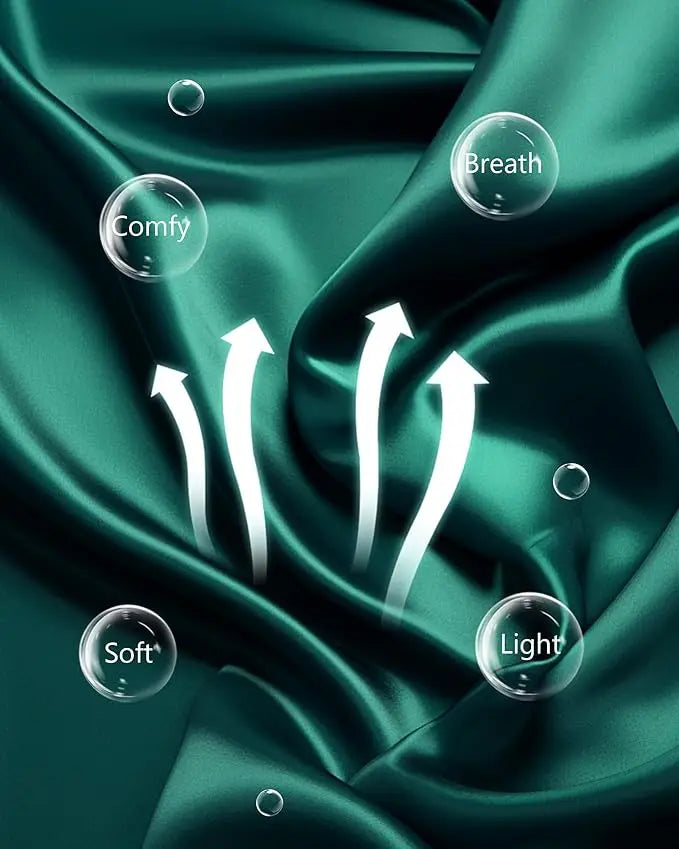 Womens Kimono Robes Dressing Gown Satin Bathrobe Nightdress Short Style Bridal Robe