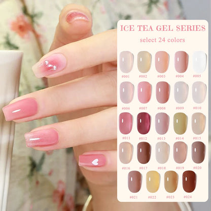 1-3pcs PSK 2025 New Whitening Purple Glass Beads Starry Crystal Nail Art Purple Glass Bead Cat Eye Gel Nail Polish Nail Supplies bingchaningfu1-24