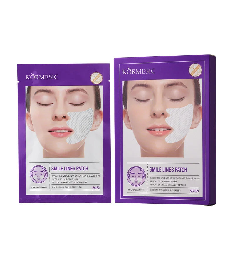 Hydrogel Smile Lines Patch Reduce Fne Lines Lifting Sagging Improve Dry Rough Smooth Enhance Skin Elasticity Moisturizing Care