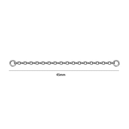 Dreamlee ASTM G23 Titanium Connector Chain For Nose Ring Hoop Clicker Cartilage Helix Body Piercing Jewelry Accessory K CHINA