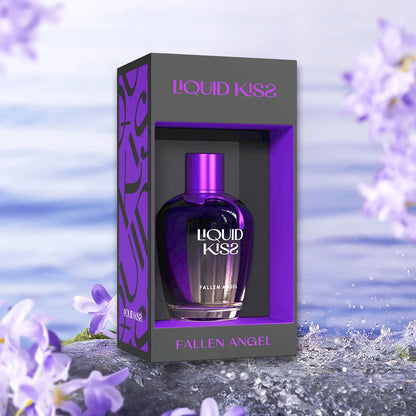 LIQUID KISS Eau De Parfum Spray for Women Floral Fruity Notes Sweet Fragrance for Ladies 3.4 Ounce FALLEN ANGEL Perfumes Badiee Stylez
