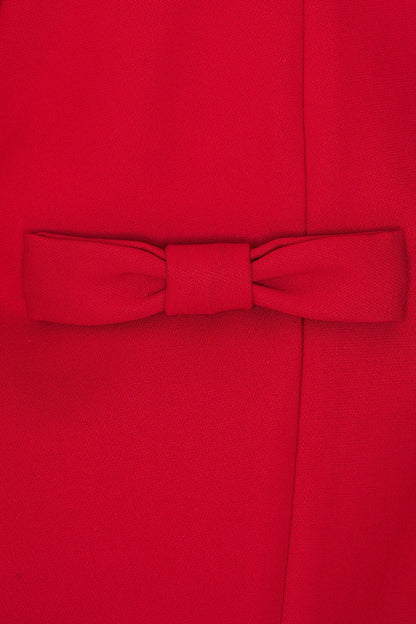 Mozision Double Bow Long Sleeve Sexy Mini Dress For Women Autumn Winter New Solid High Waist Bodycon Club Party Dress Elegant