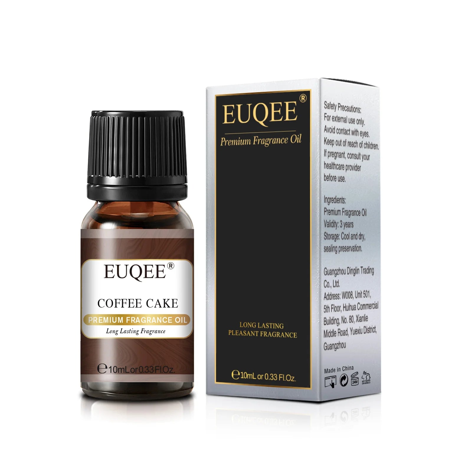 EUQEE 10ML Men's Fragrance Oil For Car Diffuser,Making Candle Leather Forest Pine Coffee Cake Cedarwood Bay Rum 1pcs/3pcs/6pcs - Badiee Stylez