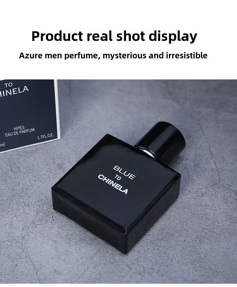 Long Lasting Fragrance Pheromone Perfum Fresh Woody Men's Fragrance Blue Men's Perfume Charm Man's Taste Cologne Fresh Students - Badiee Stylez