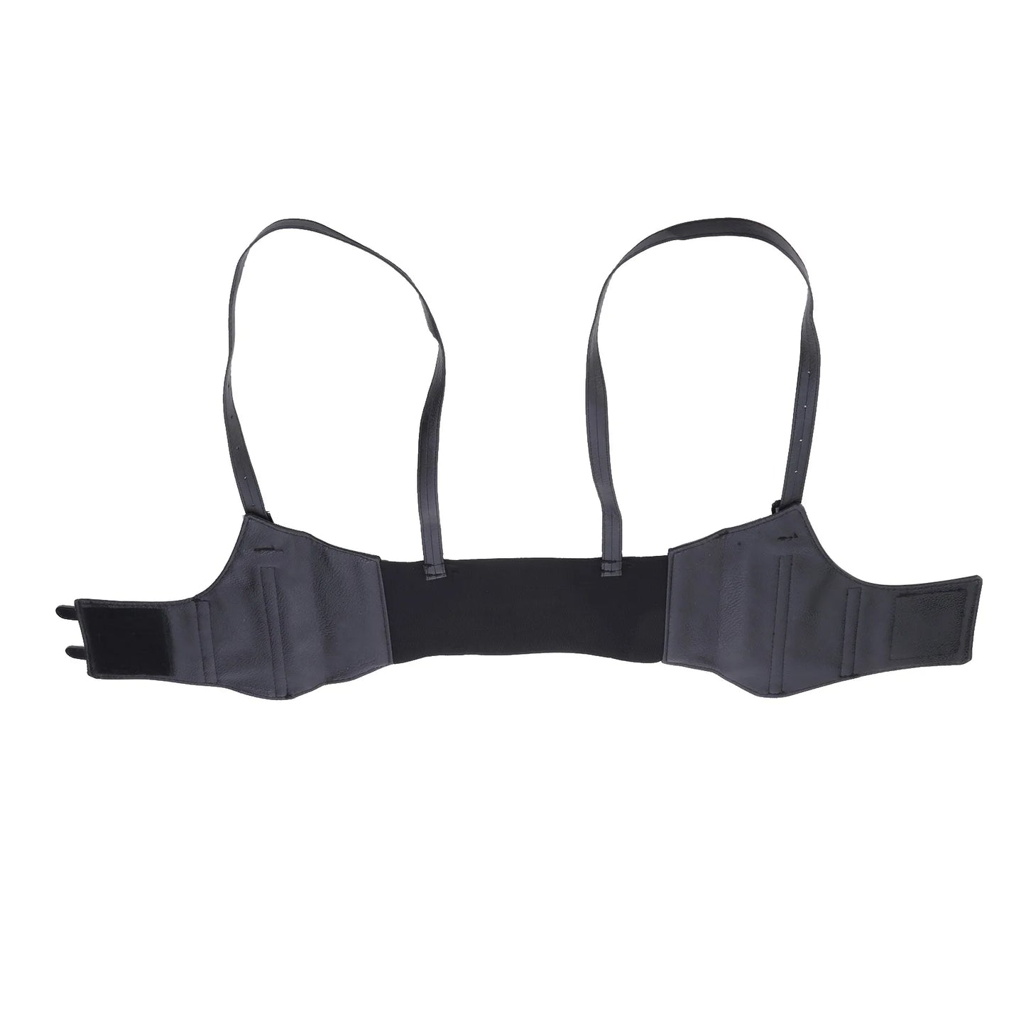 Women's Waist Belt Underbust Corset PU Leather Adjustable Punk Cummerbund Corset Wide Belts Dress Costume Waistband Cincher 1PC