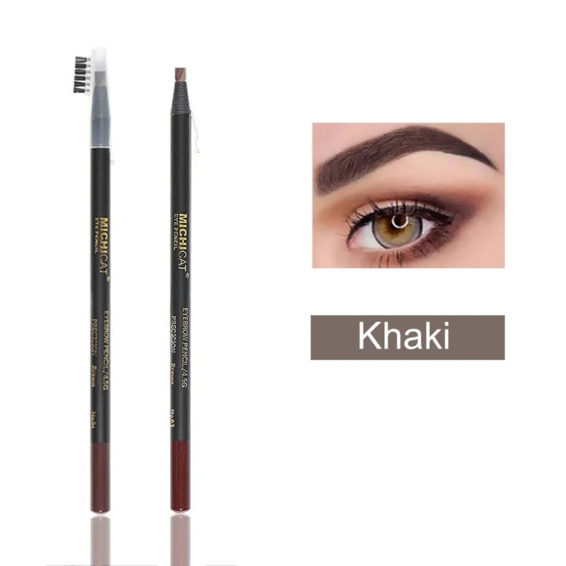 Eyebrow Pencil Waterproof Microblading Eyebrow Pen Tint Tattoo Eyebrows Makeup Cosmetics Natural Long Lasting Eye Brow Pencil