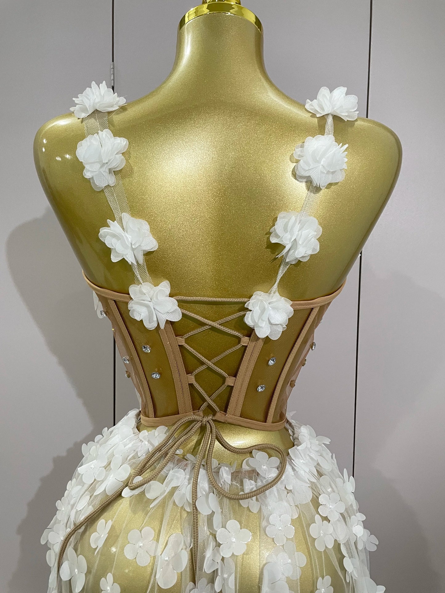 Sexy Mesh See Through Flowers Backless Long Dress 2025 Women Elegant Party Wedding Celebrate Evening Gown Prom Hotwife Outfit