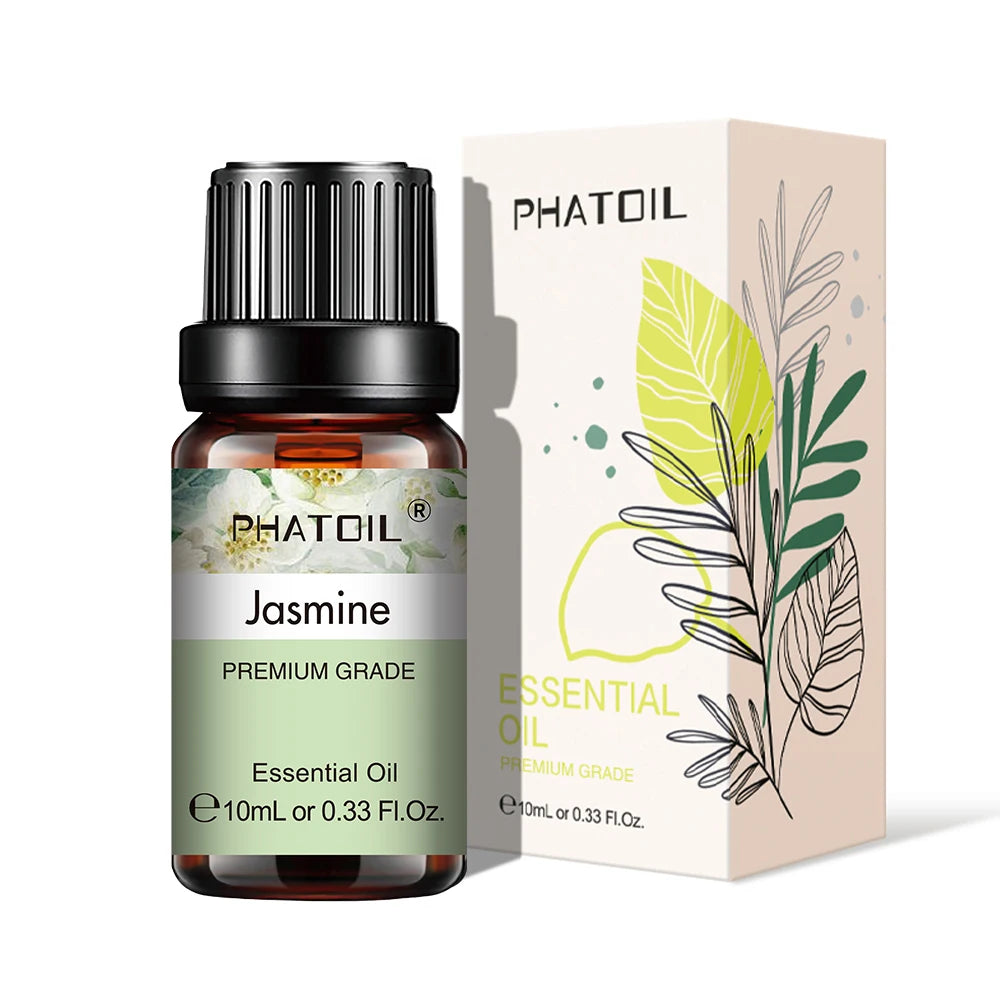 10ml Lavender Essential Oils Pure Natural for Diffuser humidifier Aromatherapy Jasmine Vanilla Aroma Oil for Skin Care, DIY Soap - Badiee Stylez