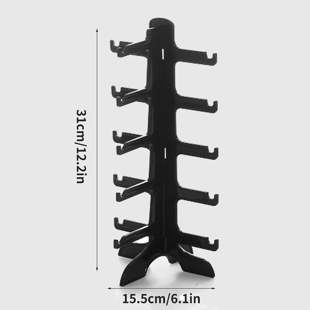 1pcs Eyeglasses Sunglasses Storage Display Stand Holder Organizer Case Show Rack for 5 Glasses Sunglasses Storage Rack