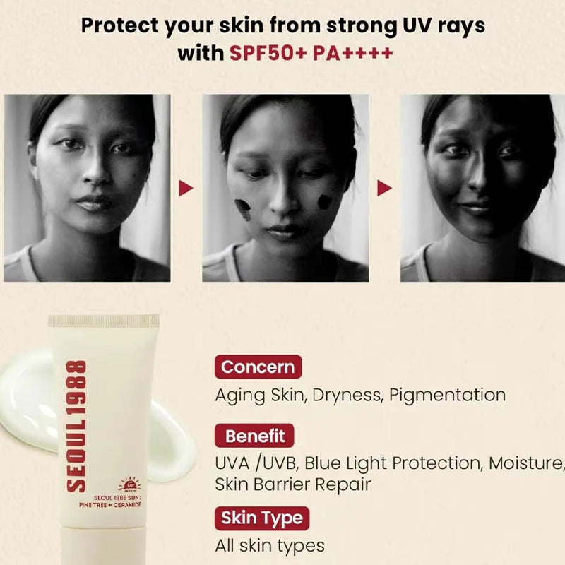 Seoul 1988 100ml Retinal Serum Brand Ginseng Eye Cream Closed Comedones Brighten Face Sunscreen Moisturize Korean Care Essence