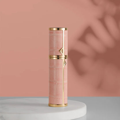 Louischanzl Perfume Atomizer Portable Liquid Cosmetics Containers Traveling 5ml Alcochol Perfume Refillable Bottles Empty Spray pink 5ml