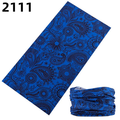 2101Unisex Climbing Hiking Scarf Sport Headwear Bandanas Motorcycle Turban Hand Band Magic Scarves Outdoor Cycling Headband Mask