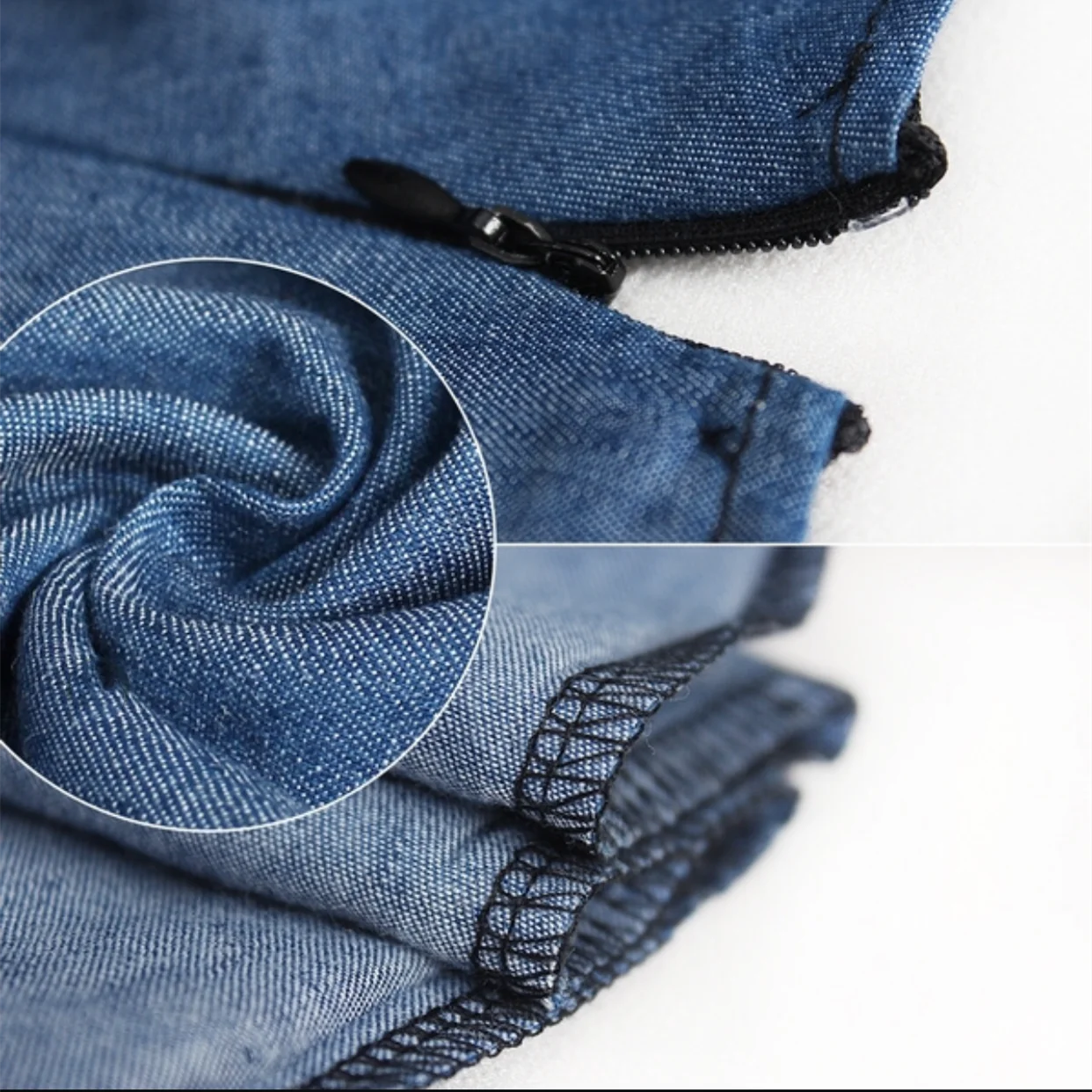 Women's Sexy Denim Jumpsuit, Ruffled Straps Romper with Belt, Loose Fit Long Pants, Summer Fashion Outfit Badiee Stylez