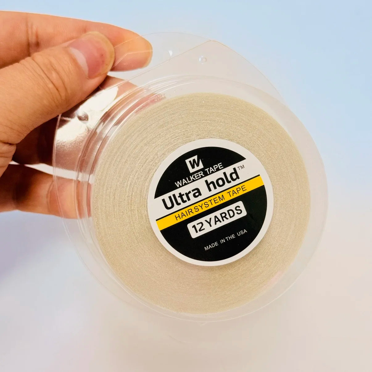 12Yards Ultra Hold Wig Tape Double Sided Adhesives Tape For Hair Extension/Toupee/ Lace Wig Hair Adhesive Tape 0.8/1.0/1.2/2.0CM