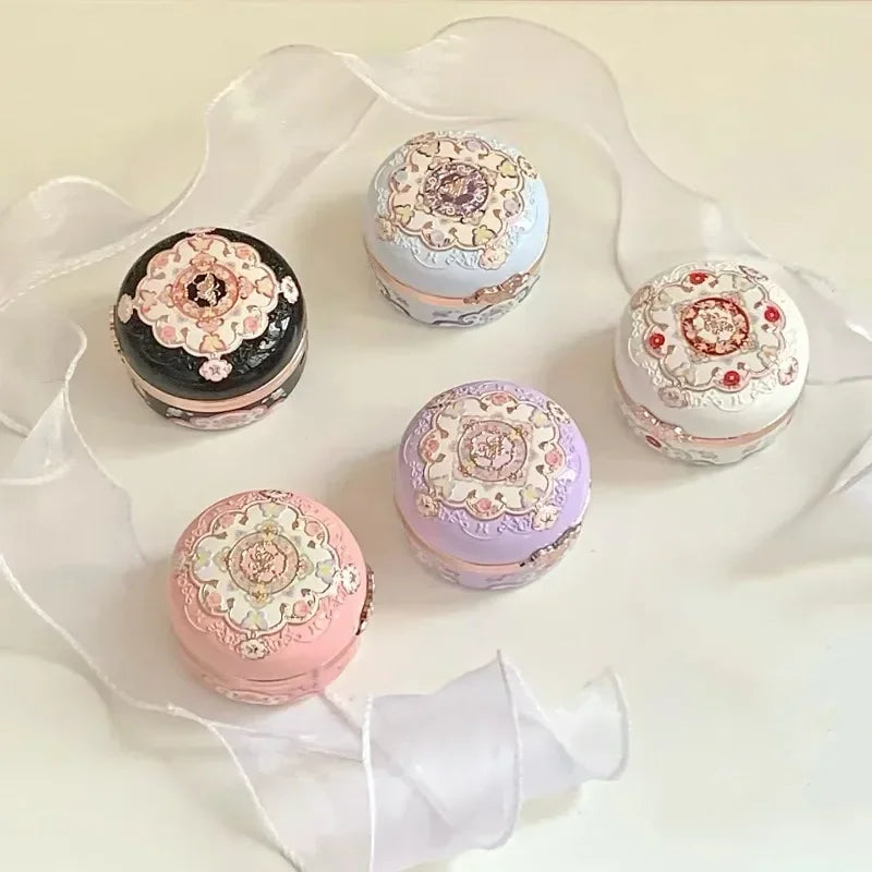 Flower Knows Blusher Butterfly Cloud Collar Collection Rouge Box Duo Blush For Dark Skin Peach Makeup For Cheeks Matte Finish