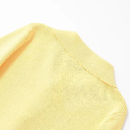 TRZA Women Fashion With Beaded Buttons Knit Cardigan Sweater Long Sleeve Patch Pockets Female Outerwear Chic Tops