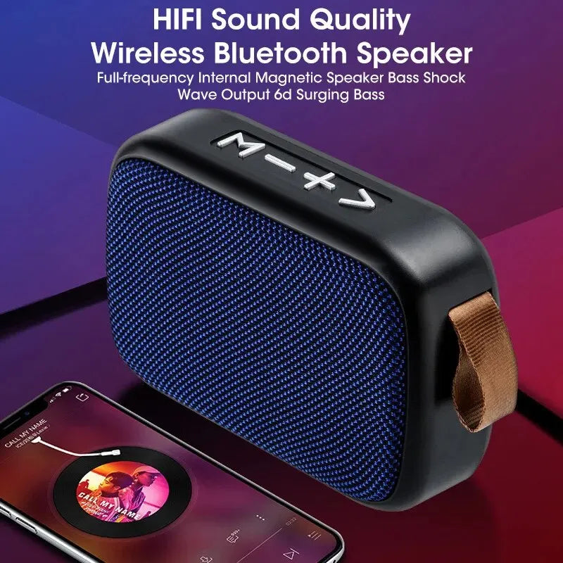New Wireless  Speaker Outdoor Portable Subwoofer Mini Speaker Home Cloth Card Speaker Badiee Stylez