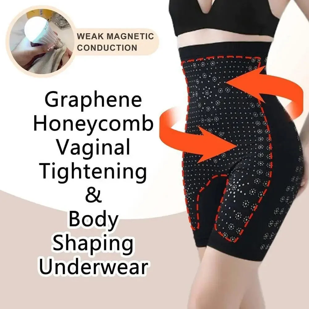 Far Infrared Negative Oxygen Ion Fat Burning Tummy Control & Detox Bodysuit Tummy And Hip Lift Pants For Women